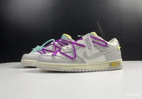 O-W Dunk Nike Low Lot 21 DM1602-100 0429